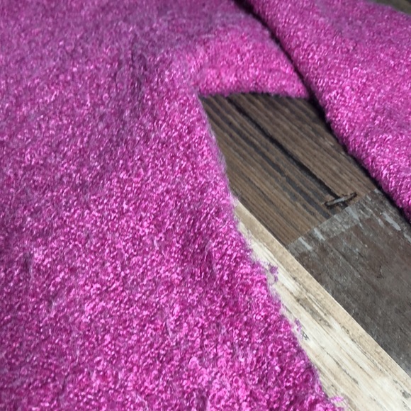 NWOT soft fushia sweater from core life - Picture 3 of 6